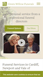Mobile Screenshot of greenwillowfunerals.com